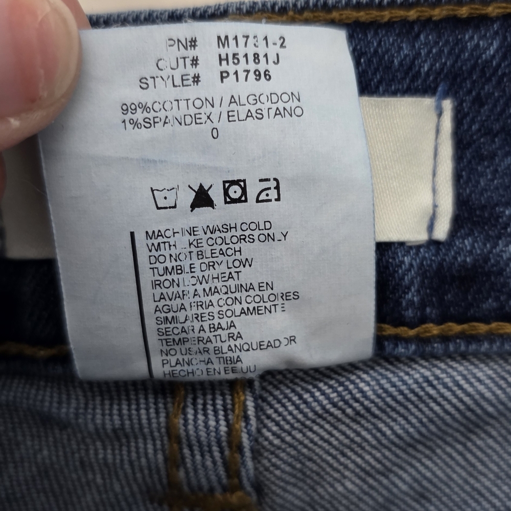 Vibrant High Waist Classic Mom Jeans Size 24 - Picture 10 of 10